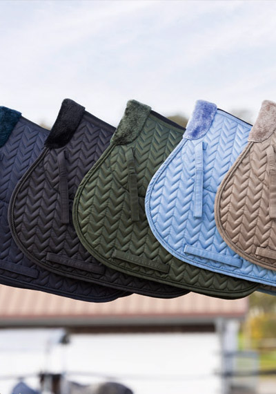 Schabracken der Covalliero Herbst Winter Trendkollektion in verschiedenen Farben
