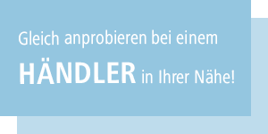 Button mit der Schrift: Gleich anprobieren bei einem Händler in Ihrer Nähe