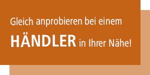 Button mit der Schrift: Gleich anprobieren bei einem Händler in Ihrer Nähe
