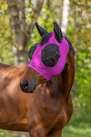 Pferdemaske in pink