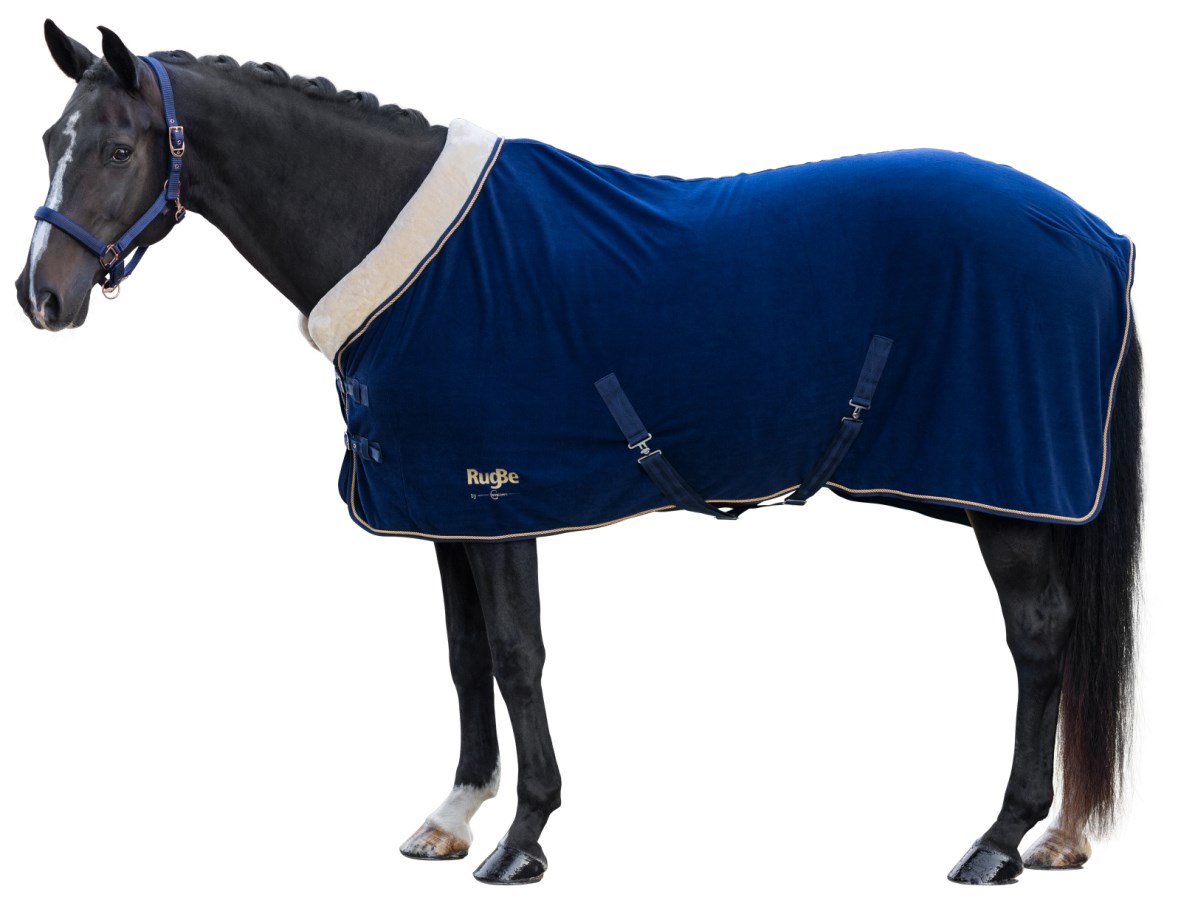 Fleece Blanket RugBe Royal,Horses  - Covalliero