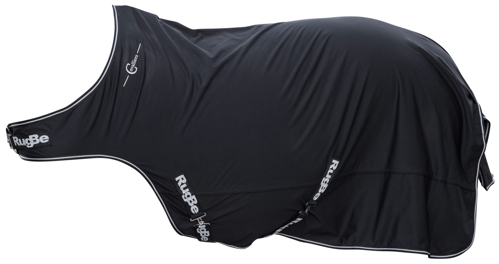 Couverture De Guidage Covalliero RugBe Noire – 155 Cm – Pour Chevaux – B-ware Neuve Vérifiée