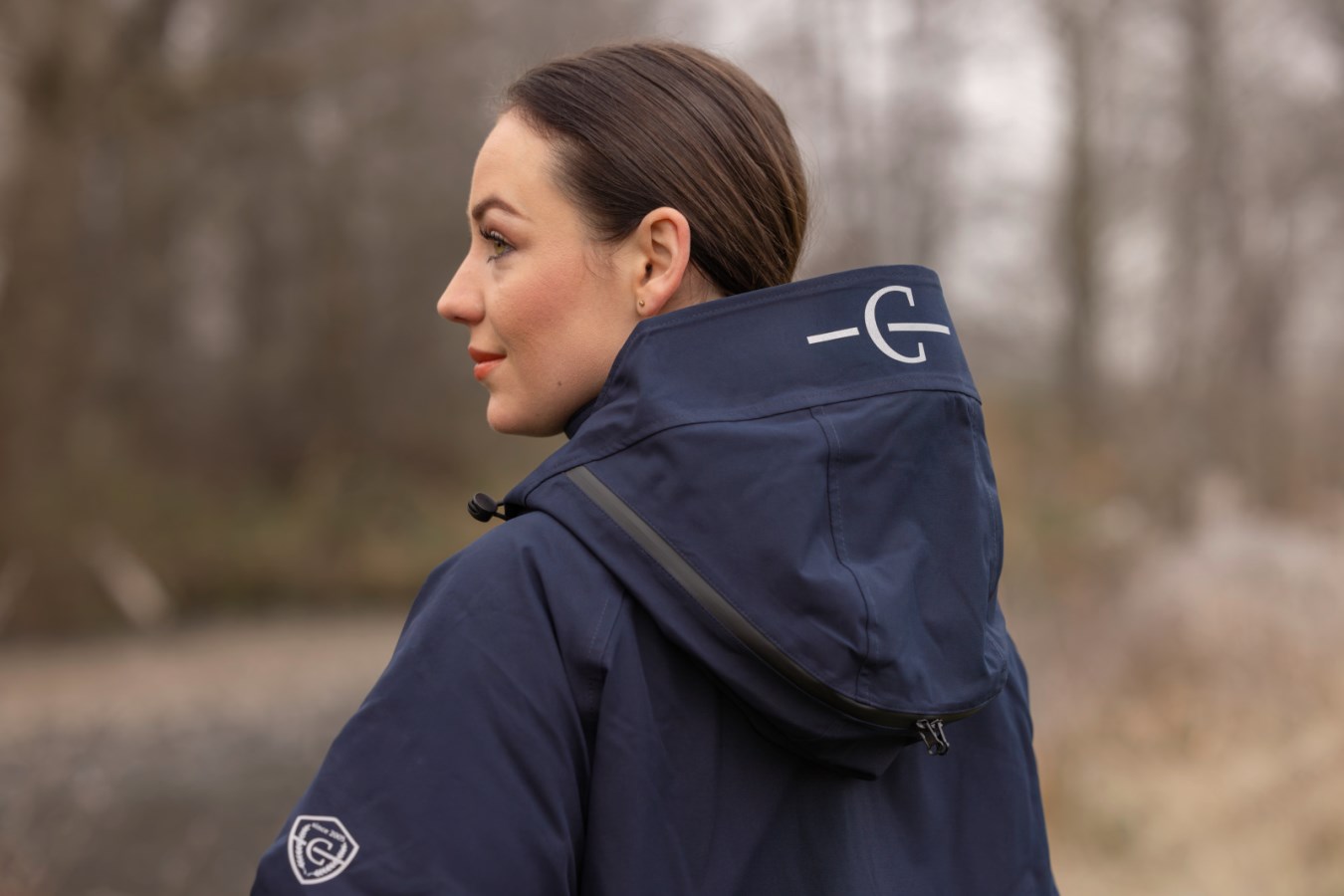 Veste révolutionnaire course à pied : Dual Dry imperméable isolée
